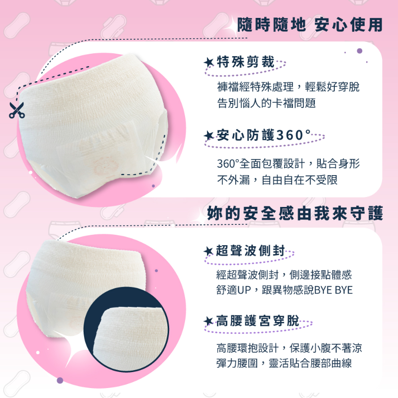 柴寶雲寵褲型棉(M-L)